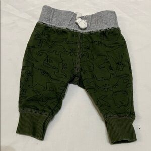 “Bundle 10/$13” Carter's newborn Gray and Green Baby boy Pants